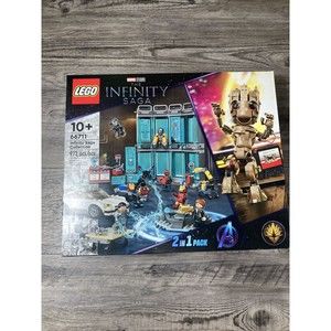 New LEGO 66711  Marvel Baby Groot  76217 Iron Man I76216 Infinity Saga 2-in-1